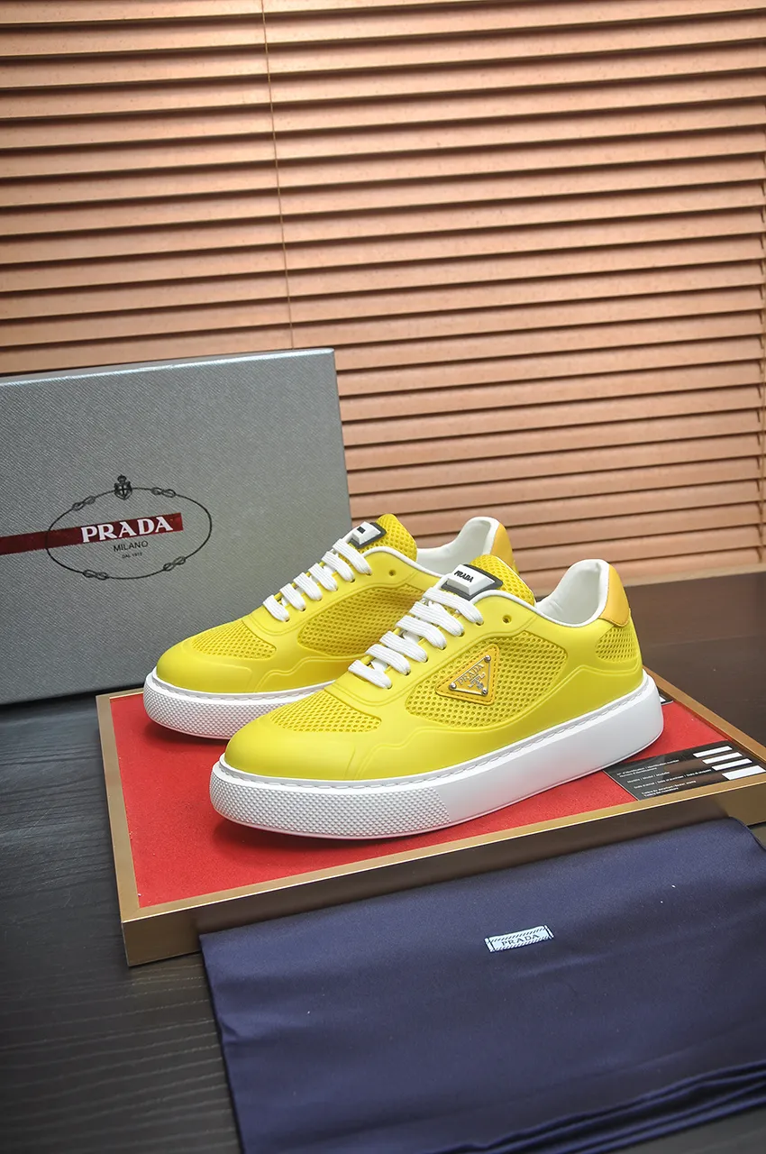 Men's shoes 💰580💶【PRADA】Top original, new season, high quality original goods, top imported calfskin with original imported glue, imported cowhide inside with original cowhide feet, original outsole! Quality guaranteed! Code 38-45 (45 customized)
